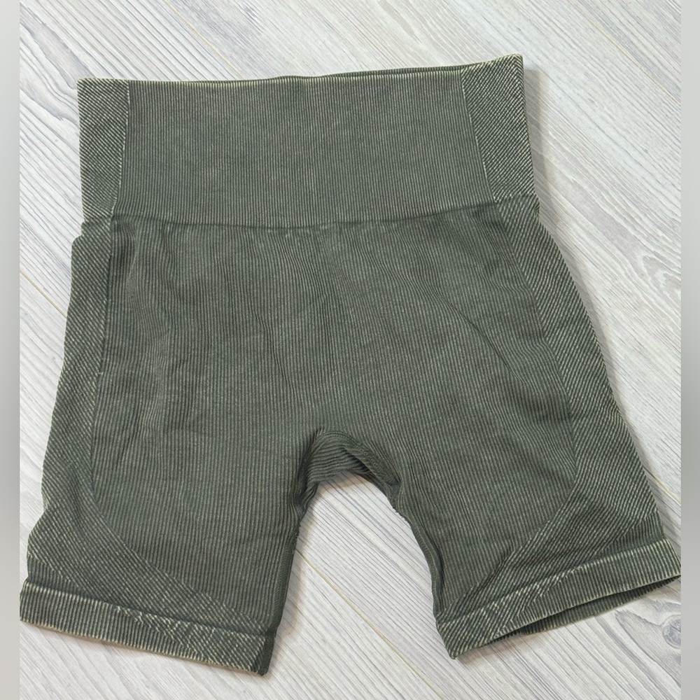 JoyLab Green High-Rise Compression Shorts